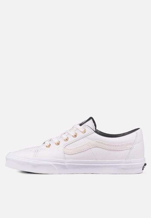 Vans - Sk8-low - (leather) true white