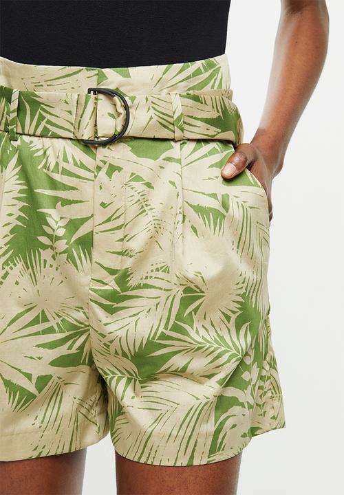 MANGO - Shorts kai - green