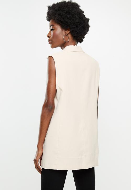 MANGO - Waistcoat malvi - neutral