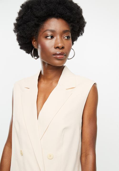 MANGO - Waistcoat malvi - neutral