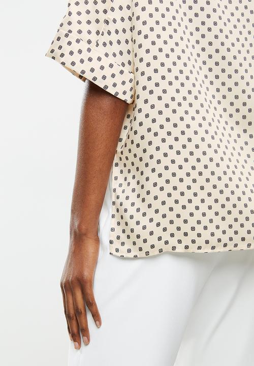MANGO - Keil shirt - neutral 