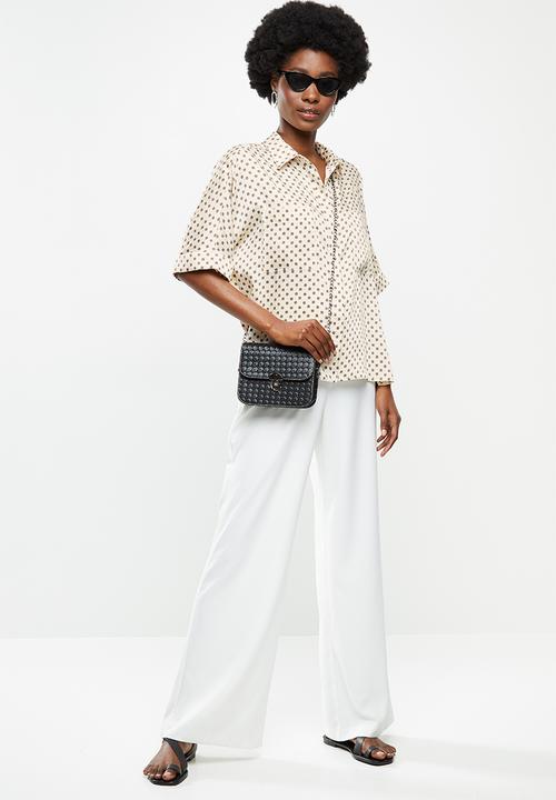 MANGO - Keil shirt - neutral 