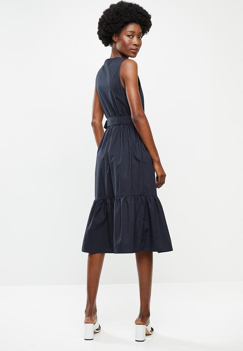 MANGO - Cris dress - navy 