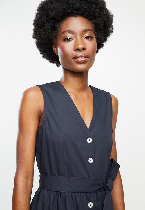 MANGO - Cris dress - navy 