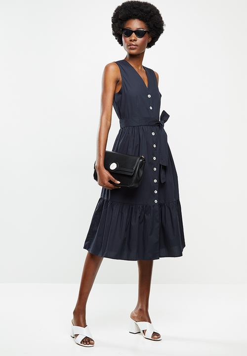 MANGO - Cris dress - navy 