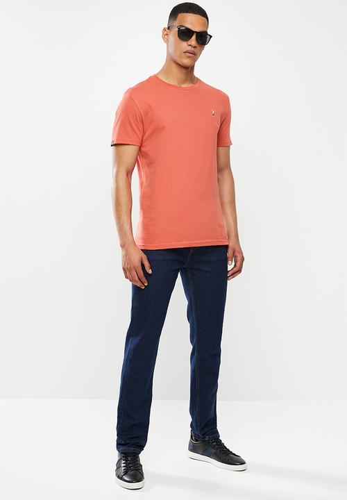 POLO - Lucas crew neck tee - red