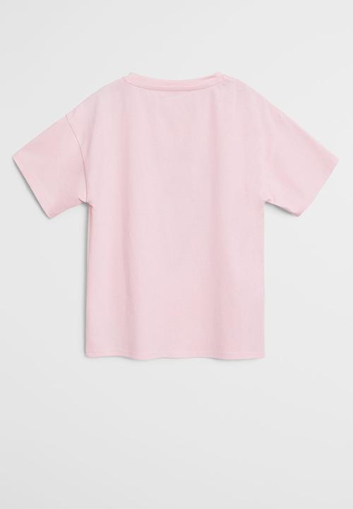 MANGO - Yummy short sleeve tee - pastel pink