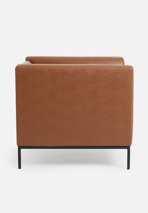 Sixth Floor - Aiden single seater - Tan PU