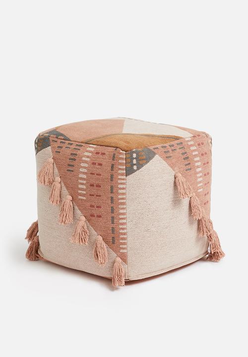 Sixth Floor - Priya ottoman - multi 