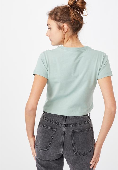 Cotton On - The baby tee - lush green