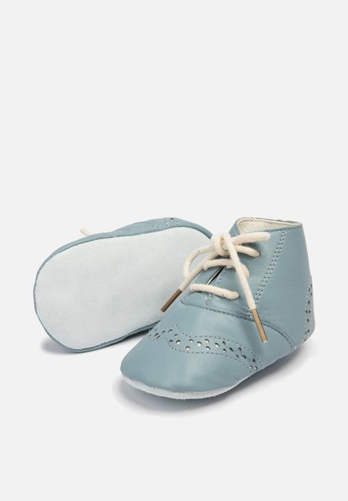 shooshoos - Monte Carlo leather booties - blue