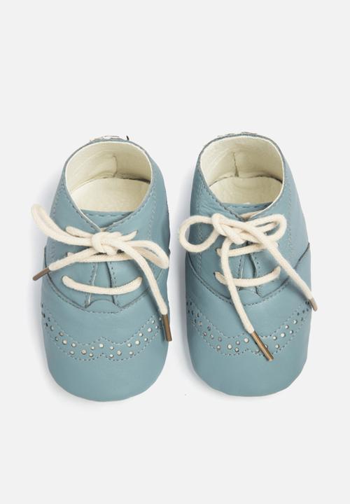 shooshoos - Monte Carlo leather booties - blue