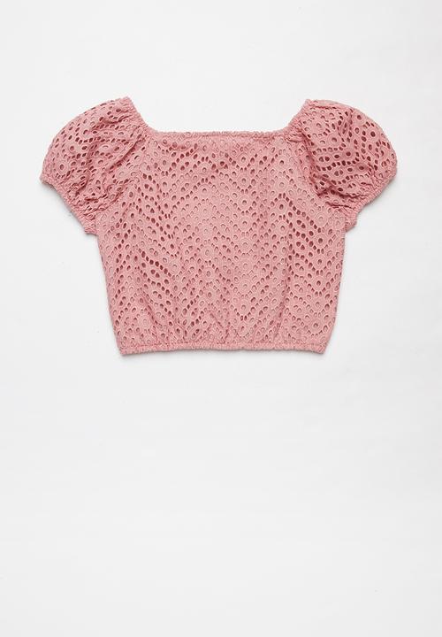 Superbalist - Off the shoulder blouse - pink