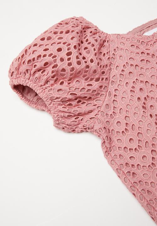 Superbalist - Off the shoulder blouse - pink