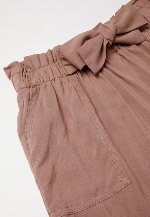 Superbalist - High waisted shorts - ash rose