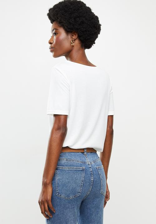Jacqueline de Yong - Finja top - white
