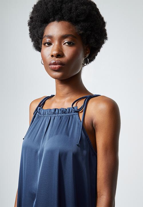 Superbalist - Halter neck dress - navy