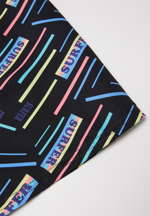 Rebel Republic - Tween boys board  shorts - multi