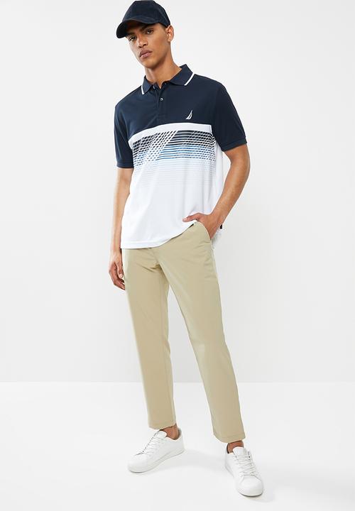 Nautica - Navtech printed polo - navy