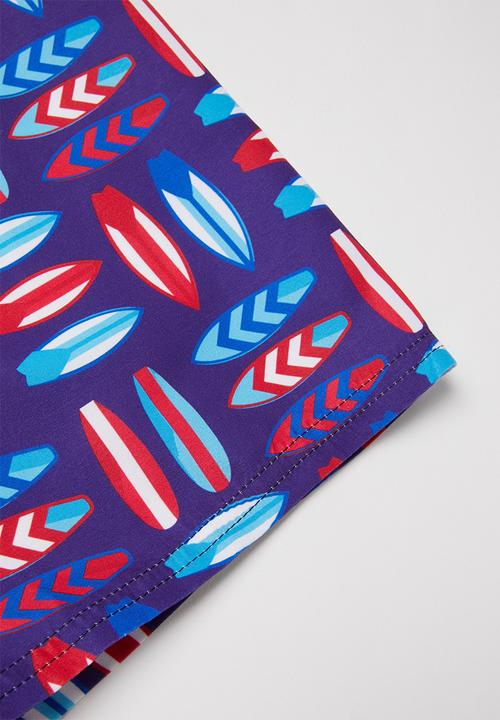 Rebel Republic - Tween boys printed board shorts - multi 