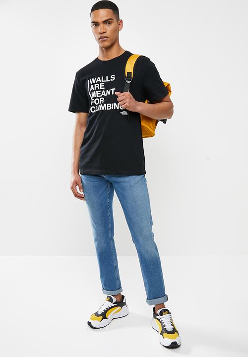 The North Face - Walls are for climbing tee - black
