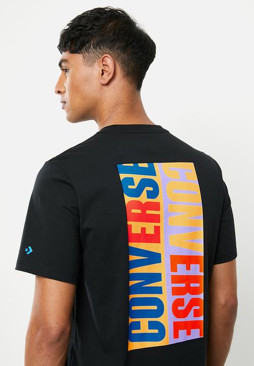Converse - Converse reverse box tee - black