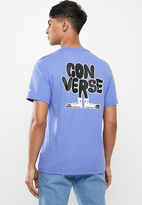 Converse - Converse cartoon chuck tee - blue 