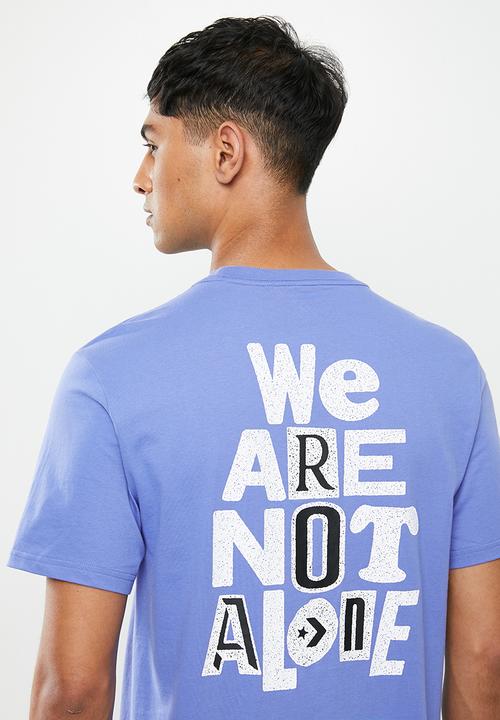 Converse - Converse not alone tee - blue 