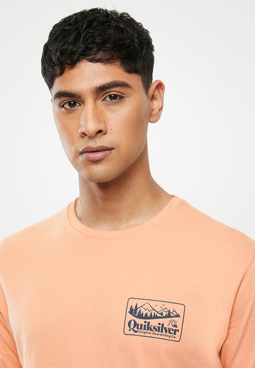 Quiksilver - Old habit short sleeve tee - orange 