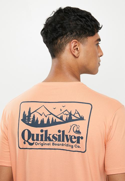 Quiksilver - Old habit short sleeve tee - orange 