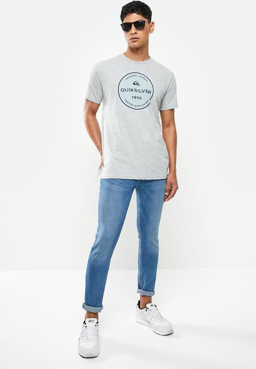 Quiksilver - Go around short sleeve tee - grey 