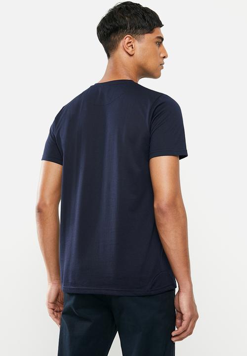 Jonathan D - Short sleeve crew neck tee - navy