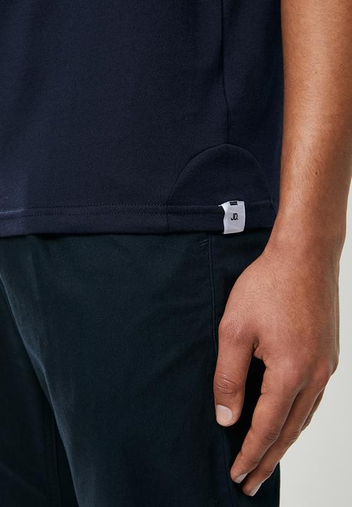Jonathan D - Short sleeve crew neck tee - navy