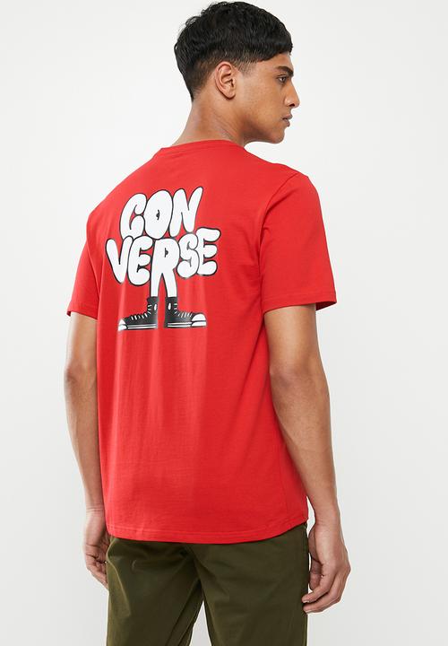 Converse - Converse cartoon chuck tee - red