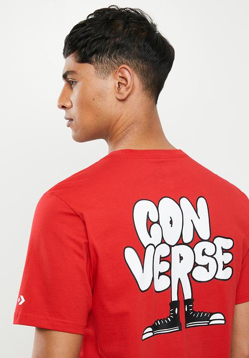 Converse - Converse cartoon chuck tee - red