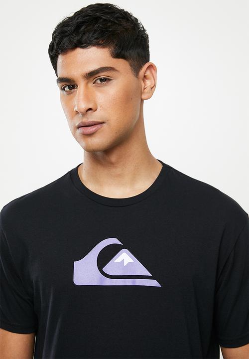 Quiksilver - Comp logo short sleeve tee - black