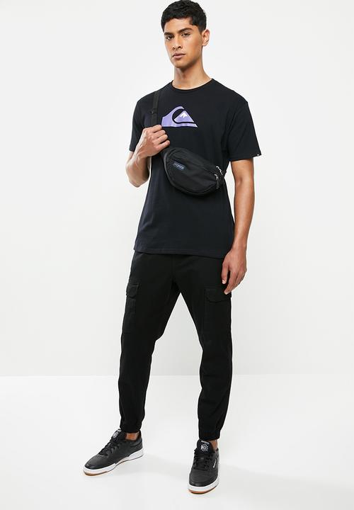 Quiksilver - Comp logo short sleeve tee - black