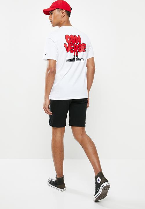 Converse - Converse cartoon chuck tee - white