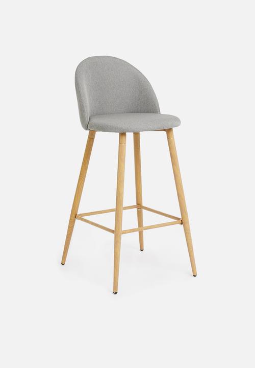 Sixth Floor - Slate kitchen stool - grey