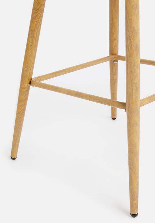 Sixth Floor - Slate kitchen stool - grey