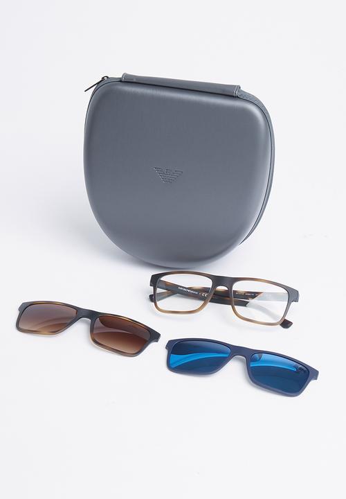 Emporio Armani - Twin lense set sunglasses 54mm - brown