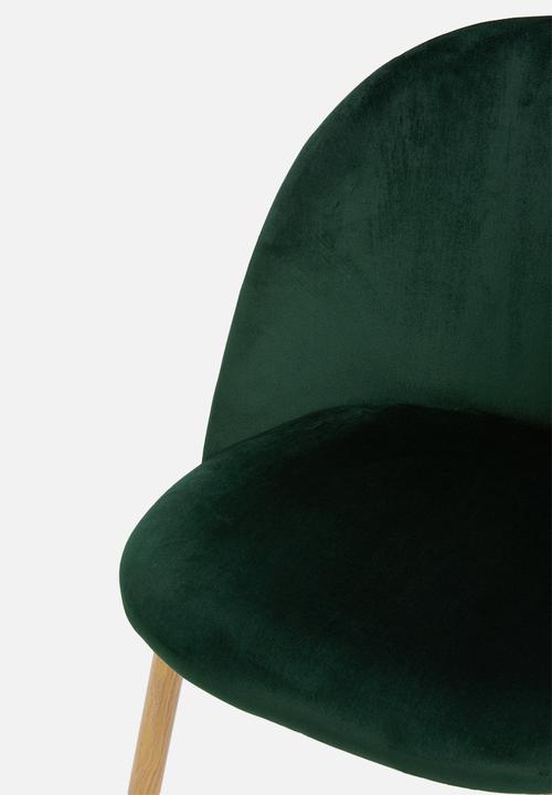 Sixth Floor - Slate dining chair - green