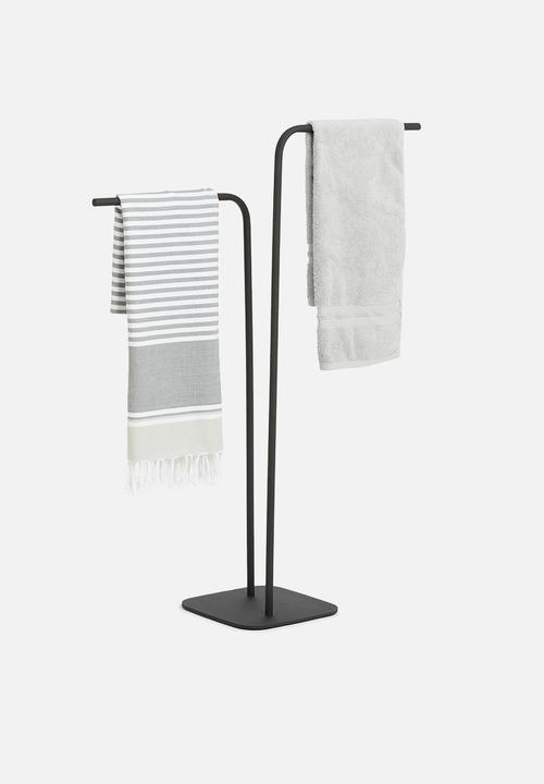 Emerging Creatives - Malmo towel rack - black