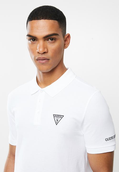 GUESS - Guess classic golfer -  white