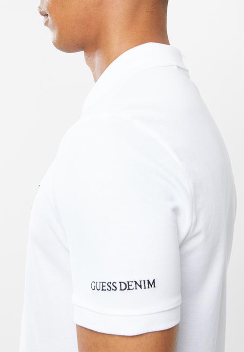 GUESS - Guess classic golfer -  white