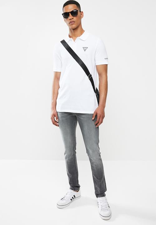 GUESS - Guess classic golfer -  white