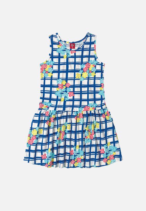 Bee Loop - Girls check dress - multi 