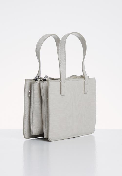 MANGO - Bag mch acor - stone