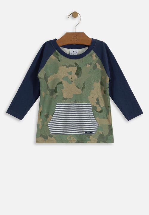 UP Baby - Baby boys single jersey printed tee - multi