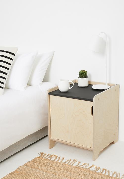 Emerging Creatives - Snap-fit bedside table - natural